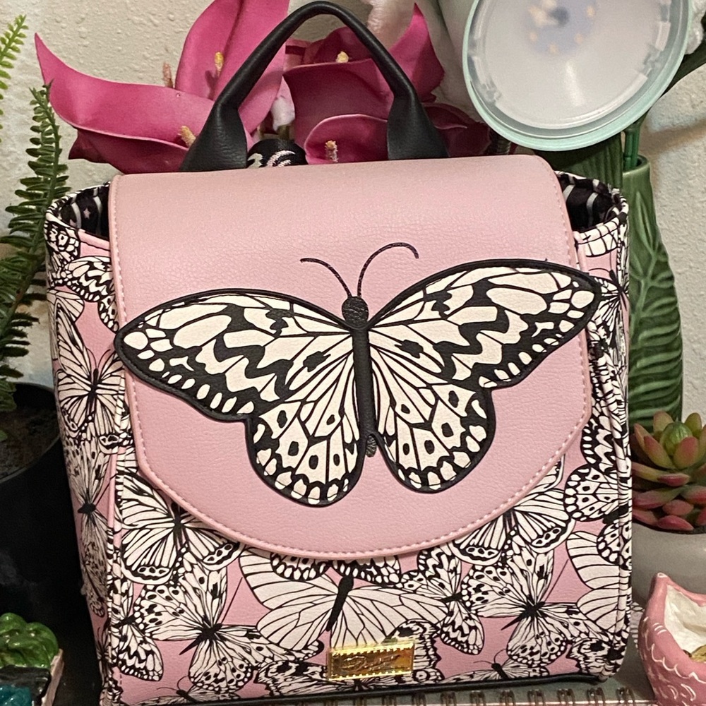 Luv Betsey by Betsey Johnson Butterfly Backpack Purse